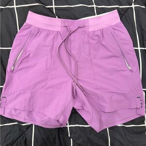 Lululemon Athletica Lavender Shorts